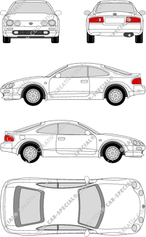 Toyota Celica, Coupé, 3 Doors (1994)