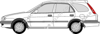 Toyota Corolla Combi Station wagon, 1997–2000