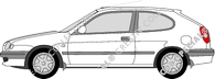 Toyota Corolla Hatchback, 1997–2000