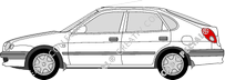Toyota Corolla Hayon, 1997–2000
