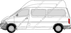 Toyota HiAce microbús, 1998–2004