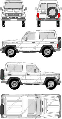 Toyota Land Cruiser combi, 1984–1990 (Toyo_038)