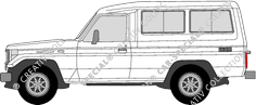 Toyota Land Cruiser combi, 1984–1990