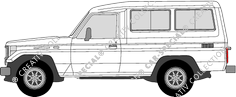 Toyota Land Cruiser Station wagon, 1984–1990