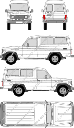 Toyota Land Cruiser combi, 1984–1990 (Toyo_039)