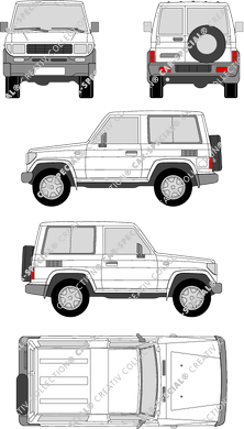 Toyota Land Cruiser combi, 1984–1990 (Toyo_043)