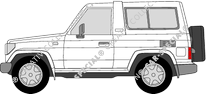 Toyota Land Cruiser station wagon, 1984–1990
