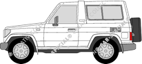 Toyota Land Cruiser break, 1984–1990