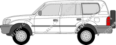 Toyota Land Cruiser station wagon, 1996–2002