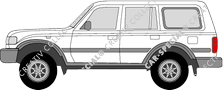 Toyota Land Cruiser Kombi, 1990–1997