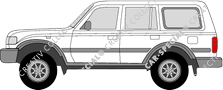 Toyota Land Cruiser break, 1990–1997