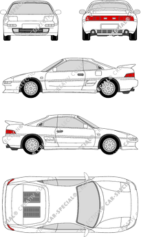 Toyota MR2, Coupé (1989)