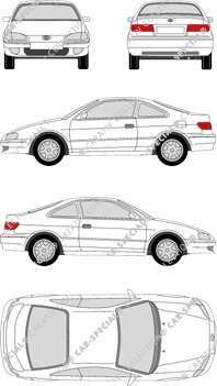 Toyota Paseo Coupé, 1995–1999 (Toyo_051)