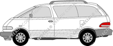 Toyota Previa break, 1999–2000