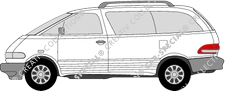 Toyota Previa station wagon, 1999–2000