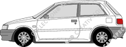 Toyota Starlet Hatchback, 1989–1996