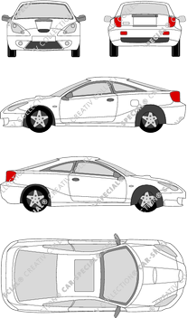 Toyota Celica, Coupé, 3 Doors (2000)