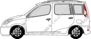 Toyota Yaris station wagon, 1999–2003