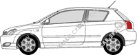 Toyota Corolla Hayon, 2002–2004