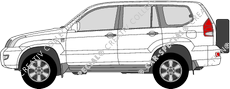 Toyota Land Cruiser station wagon, 2003–2009
