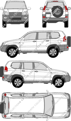 Toyota Land Cruiser Kombi, 2003–2009 (Toyo_084)