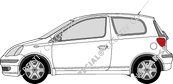 Toyota Yaris Hatchback, 2003–2005