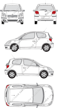 Toyota Yaris, 2003–2005 (Toyo_088)