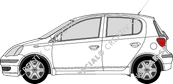 Toyota Yaris, 2003–2005