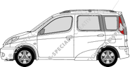 Toyota Yaris station wagon, 2003–2006
