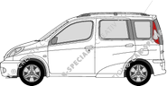 Toyota Yaris Station wagon, 2003–2006