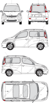 Toyota Yaris, 2003–2006 (Toyo_090)