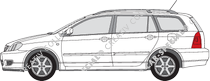 Toyota Corolla Combi Station wagon, 2004–2008
