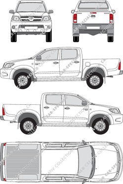 Toyota Hilux, 2005–2008 (Toyo_107)