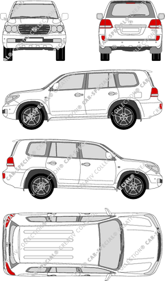 Toyota Land Cruiser break, 2008–2012 (Toyo_126)