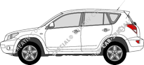 Toyota RAV 4 station wagon, 2008–2009
