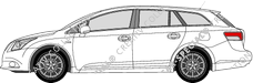 Toyota Avensis combi, 2009–2011