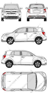 Toyota Urban Cruiser, 2009–2014 (Toyo_136)