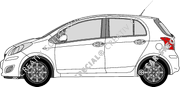 Toyota Yaris Hatchback, 2009–2011