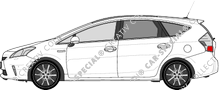 Toyota Prius Hatchback, 2012–2016