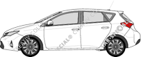 Toyota Auris, 2013–2015