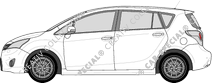 Toyota Verso station wagon, 2013–2018