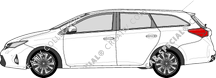 Toyota Auris station wagon, 2013–2015