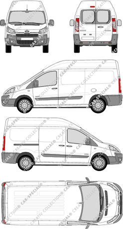 Toyota Proace furgone, 2013–2016 (Toyo_190)