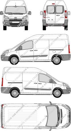 Toyota Proace van/transporter, 2013–2016 (Toyo_191)
