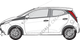 Toyota Aygo Hatchback, 2014–2018