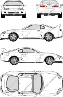 Toyota Supra Kombicoupé, 1993–2002 (Toyo_209)