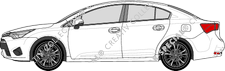 Toyota Avensis berlina, 2015–2017