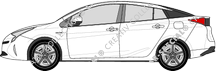 Toyota Prius Hatchback, 2016–2022