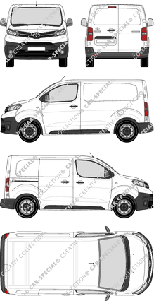 Toyota Proace van/transporter, current (since 2016) (Toyo_214)