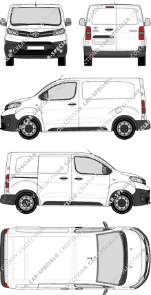 Toyota Proace Kastenwagen, aktuell (seit 2016) (Toyo_214)